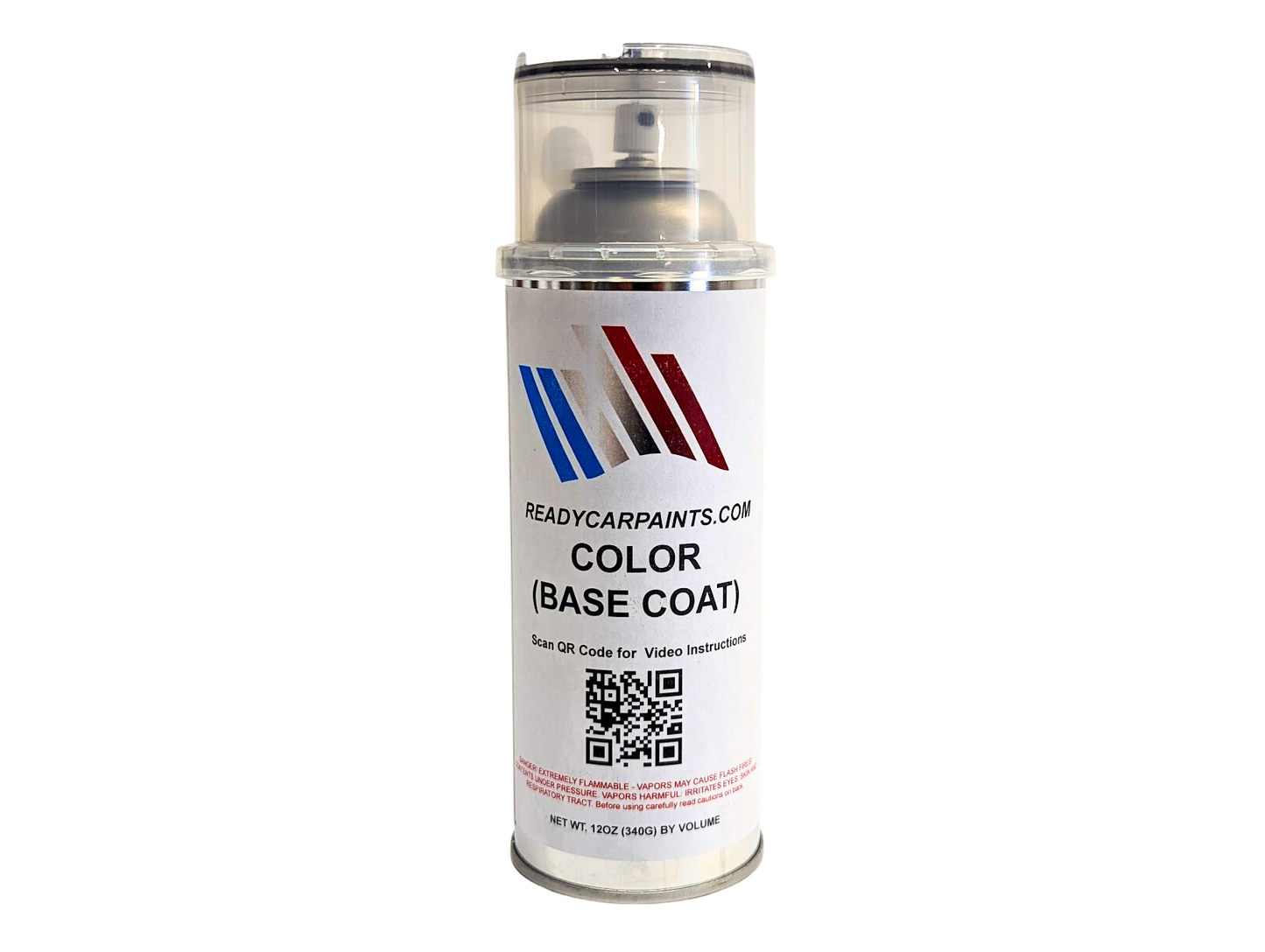 MASERATI 226520 Nero Carbonio Metallic Automotive Spray Paint 100% OEM Color Match