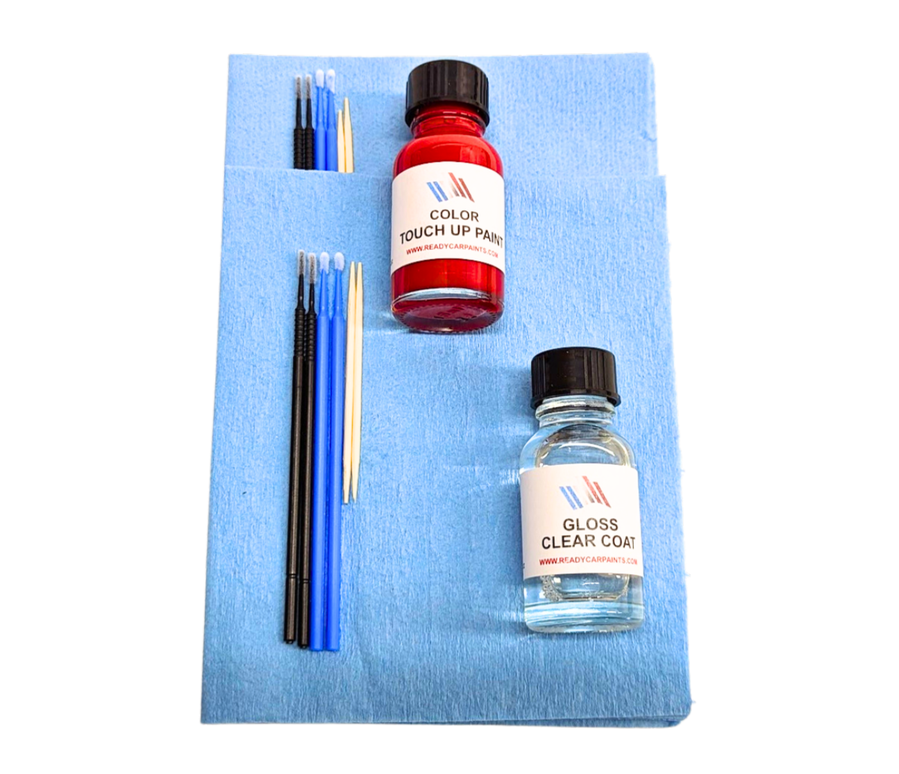 FORD M7134A/P3 Windveil Blue Metallic Touch Up Paint Kit 100% OEM Color Match